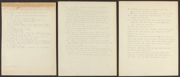 Sugar Merchant's Suit (Written Description), 1935/1942.
