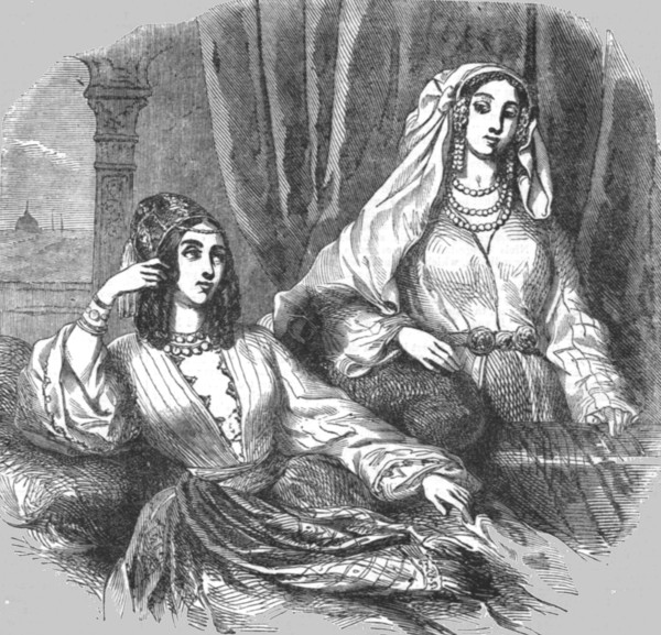 'Costume of the Women of Bucharest', 1854. Creator: Unknown.