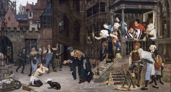 Le retour de l'enfant prodigue, 1862. Creator: James Tissot.