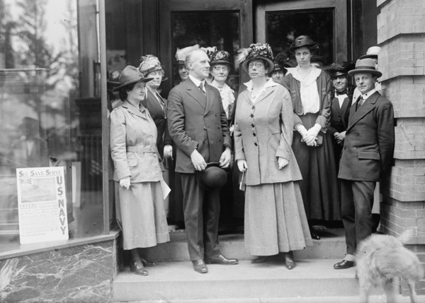 British Commission To U.S. - Admiral De Chair And Group, 1917.