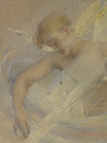 Parmi les astres (L'Air), c.1905. Among the stars (the Air), detail.