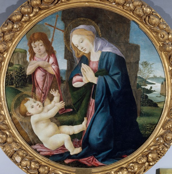 Madonna and Child with Saint John the Baptist, between 1445 and 1510.