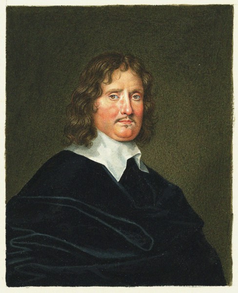 Portrait of the composer Henry Lawes (1595-1662). Private Collection.