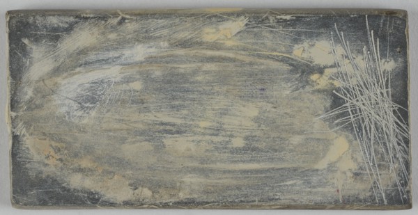 Colour mixing stone that belonged to Jean Moulin, between 1919 and 1938.