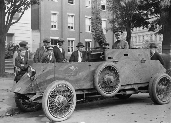 Army, U.S, Capt. - Renwick with Army Truck, 1917. Creator: Harris & Ewing.