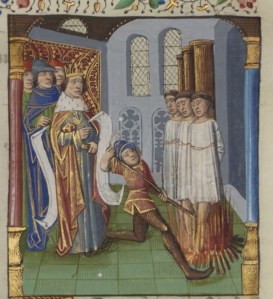 Execution of the Templars, Third Quarter of 15th cen.. Creator: Anonymous.