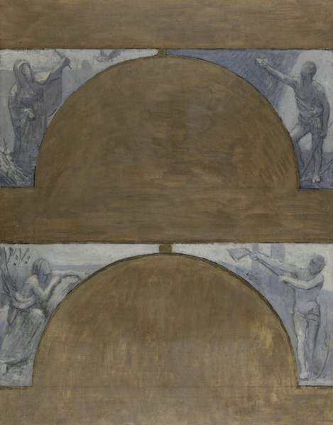 Les saisons, esquisse pour l'Hôtel de Ville de Paris, between 1889 and 1892.