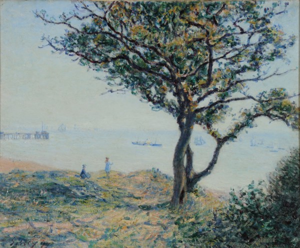 Cardiff Harbor, 1897. Found in the collection of the Musée des Beaux-Arts, Reims.