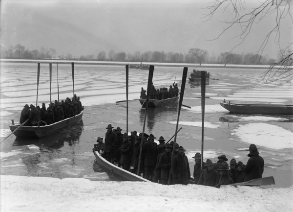 American University Training Camp - Engineers From Training Camp On Potomac, 1917.
