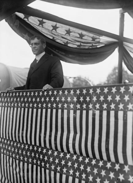 Newton Diehl Baker, Secretary of War, Speaking, 1917. US Secretary of War 1916-1921.