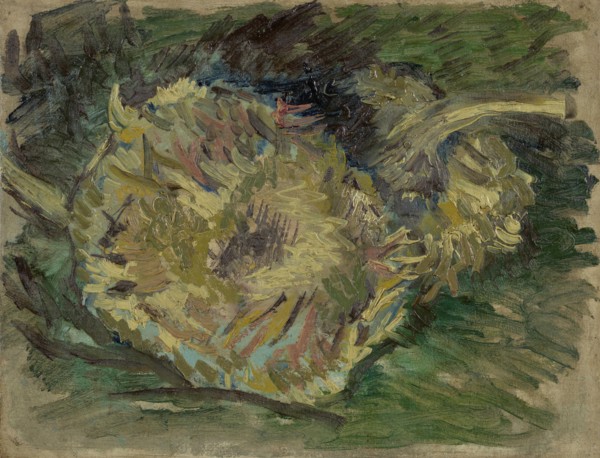 Sunflowers Gone to Seed, 1887. Found in the collection of the Van Gogh Museum, Amsterdam.
