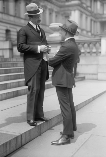 Count J.H. Von Bernstorff, Ambassador From Germany - Left, 1917.  Creator: Harris & Ewing.