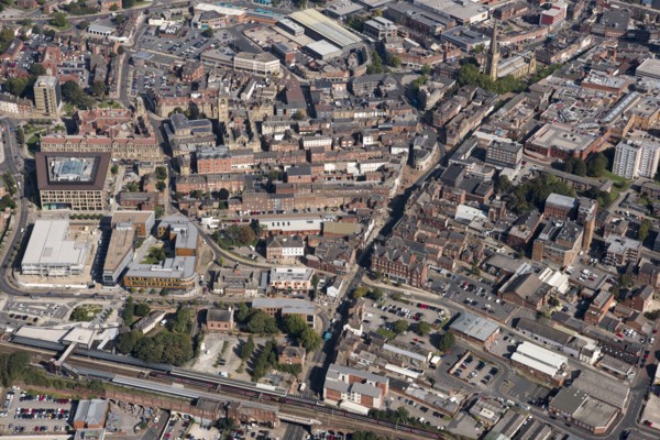 Wakefield town centre and Upper Westgate High Street Heritage Action Zone, Wakefield, 2020.
