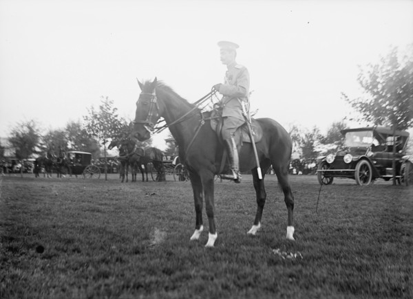 Colonel Nicolai Golejevski of Russian Embassy, Washington DC, 1913. Creator: Harris & Ewing.