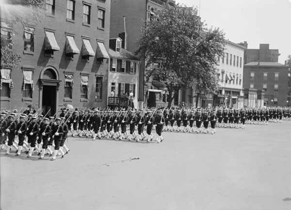 Statue of Commodore John Barry unveiled, Washington DC, 16 May 1914. Exercises, Parade, Etc.