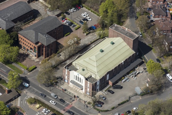 The former Forum Cinema, Palatine Road, Northenden, Manchester, 2021. Creator: Damian Grady.