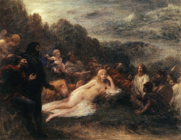 Hélène, 1892. Helen, from Goethe's 'Faust, Part Two', or 'Faust: The Second Part of the Tragedy'.