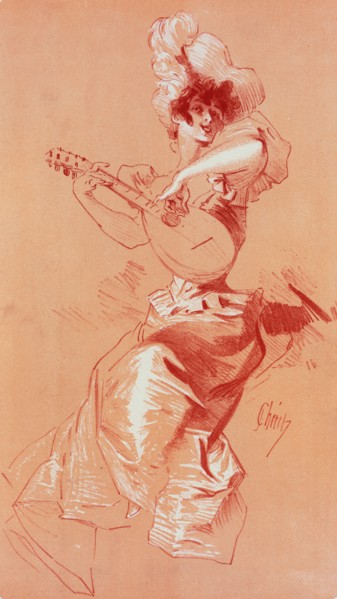 Dessin original pour les "Maîtres de l'Affiche"., c1899. [Publisher: Imprimerie Chaix; Place: Paris]