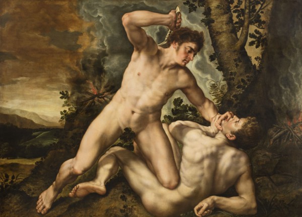 Cain slaying Abel, First Half of 17th . Found in the collection of the Musée des Beaux-Arts, Verviers.