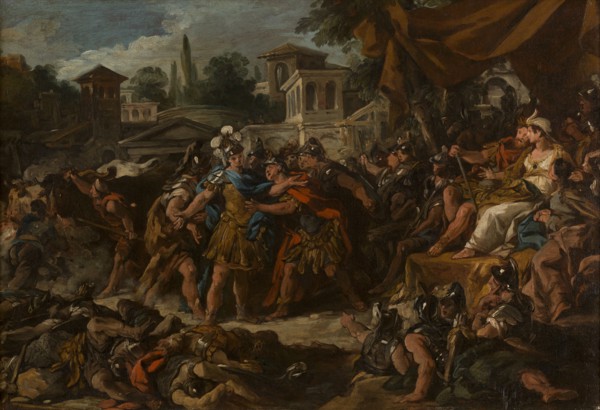 Le Combat des soldats nés des dents du serpent, between 1742 and 1743. Creator: Jean Francois de Troy.