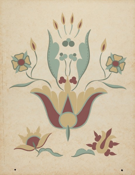 Mission San Louis Obispo Altar Tabernacle from the portfolio "Decorative Art...", 1935/1942. Creator: Unknown.