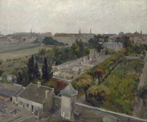 Le cimetière de Picpus et le champs des Martyrs, où furent enterrées les victimes de la..., 1898. Creator: Victor Marec.