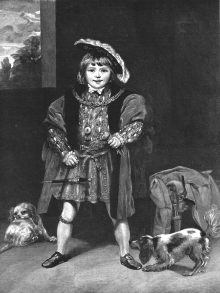 ''Master Crewe as Henry VIII." after Sir Joshua Reynolds', 1890. Creator: Unknown.