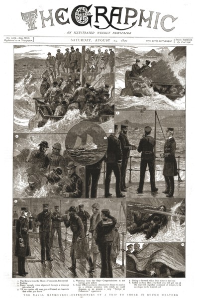 ''The Graphic, Front Cover Saturday August 23, 1890', 1890. Creator: Unknown.