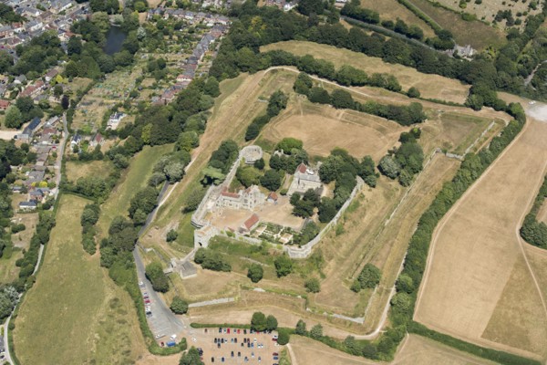 Carisbrooke Castle, Carisbrooke, Isle of Wight, 2018.