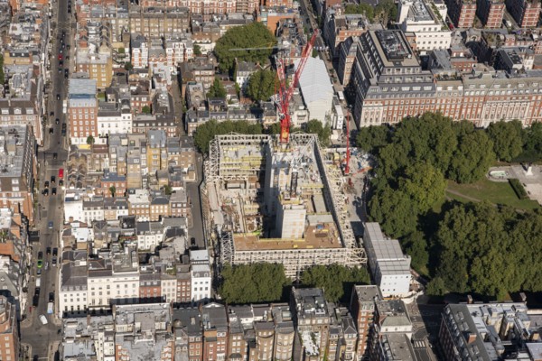 Former Embassy of the United States of America, Grosvenor Square Gardens, Greater London Authority, 2021.