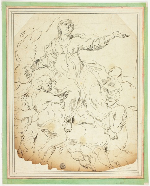 Assumption of the Virgin, n.d. After Carlo Maratti.