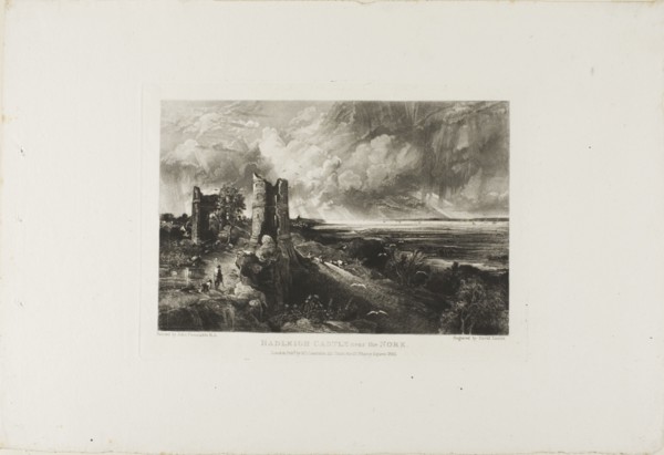 Hadleigh Castle, Near the Nore, n.d. Creator: David Lucas.