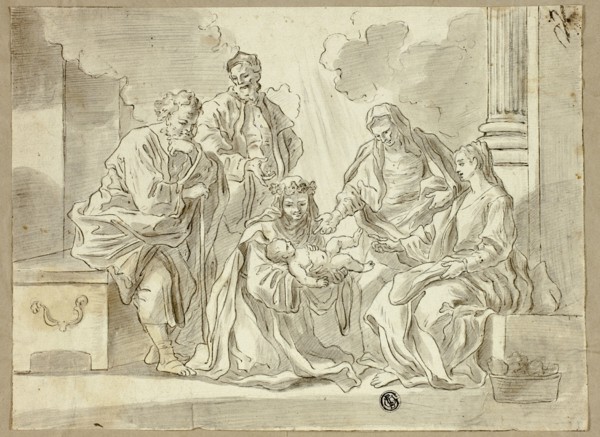 Holy Family with Saints, n.d.