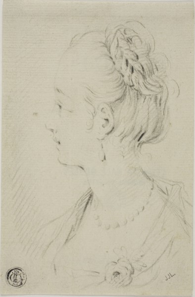 Profile Bust of Young Woman, n.d.