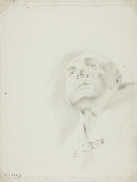 Head of a Priest, after 1760.