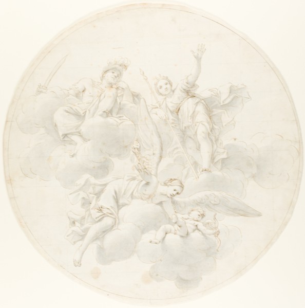 The Chastisement of Cupid by Jealousy in the Presence of Diana and Mars, 1692/1700.
