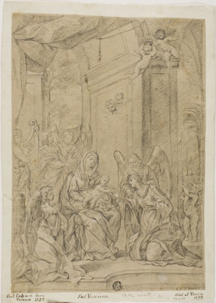 Mystic Marriage of St. Catherine, n.d.