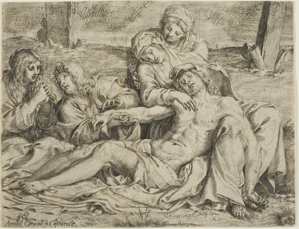 Christ of Caprarola, 1597. Creator: Annibale Carracci.