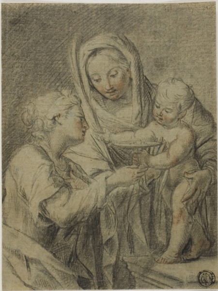 Virgin and Child with Saint Lucy, n.d. Attributed to Gian Girolamo Bonesi.