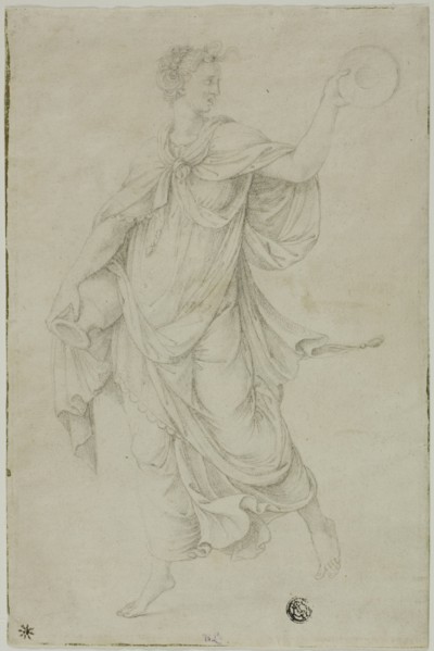 Temperance, 1521/56. Attributed to Girolamo Sellari.