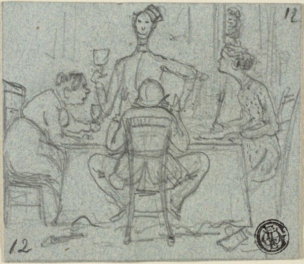 Episodes from White Chapel Life, c. 1850. Attributed to John Leech.