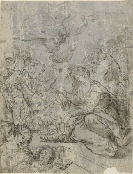 Nativity, n.d. Attributed to Matteo Rosselli.