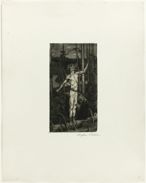 Kullervo Cursing, 1896.