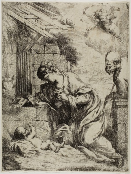The Virgin Adoring the Infant Jesus, 1655.
