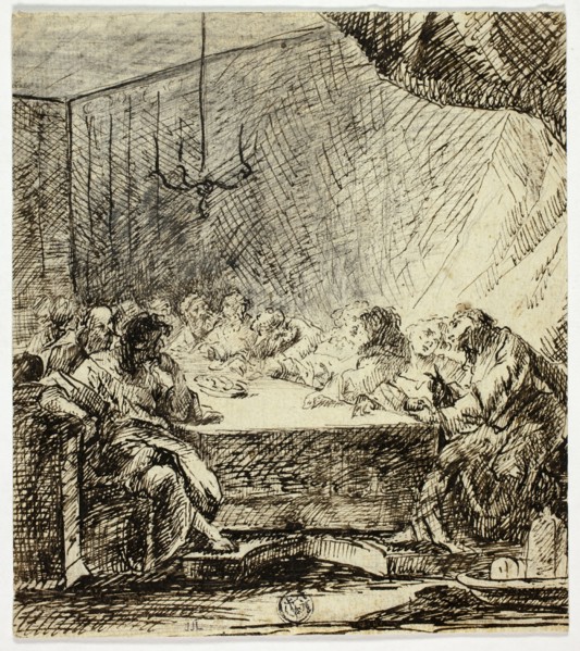 Last Supper, n.d. Circle of Franz Anton Maulbertsch.