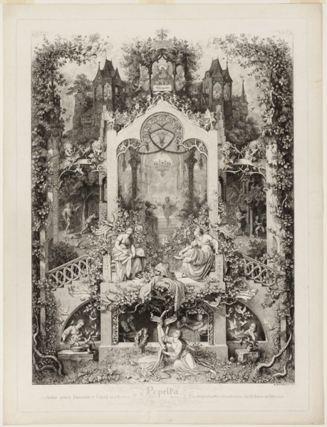 Cinderella, 1848. 'Aschenputtel'.