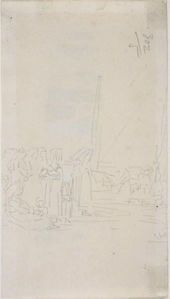 Breton Women on the Beach, 1867/68.