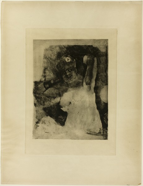 Woman with a Carcel Lamp, 1876.