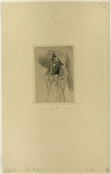 Young Breton Woman, n.d.
