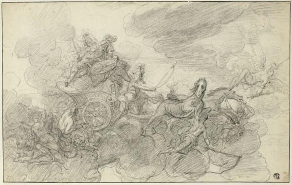 Chariot of Mars, n.d. Follower of Jean Baptiste Jouvenet III.
